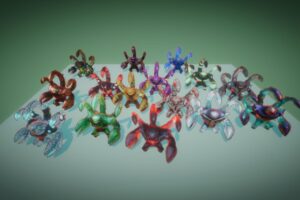 Tricauda   Stylized Fantasy Monster  Rig   Animation   PixeliusVita   3D Creatures   Unity Asset Store