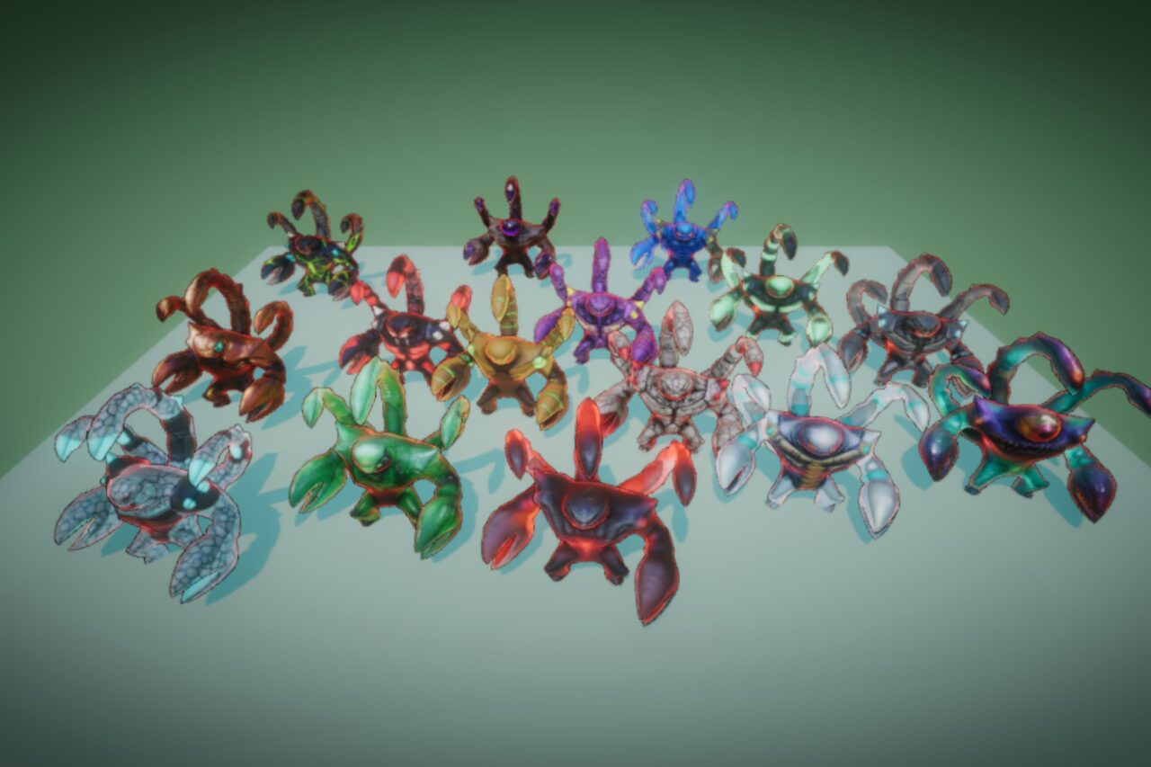 Tricauda   Stylized Fantasy Monster  Rig   Animation   PixeliusVita   3D Creatures   Unity Asset Store