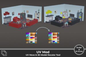 UVMod   UV Move   3D Model Recolor Tool   Utilities Tools   Unity Asset Store