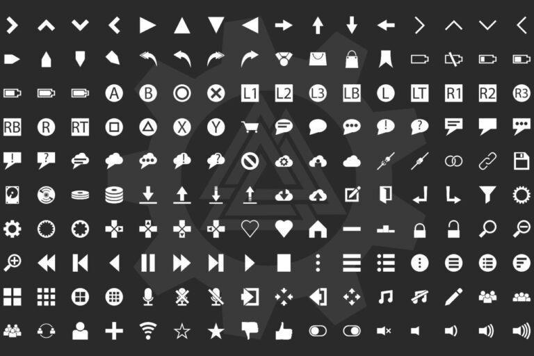 【無料】UX Flat Icons [Free]：300種類以上の高品質なフラットアイコン素材集