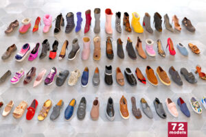 Ultimate Shoe Pack  72 Footwear Low poly 3D models    3D Clothing   Unity Asset Store