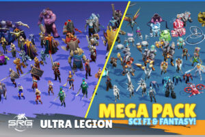 Ultra Legion   Sci Fi   Fantasy 3D Character Mega Pack   3D Characters   Unity Asset Store