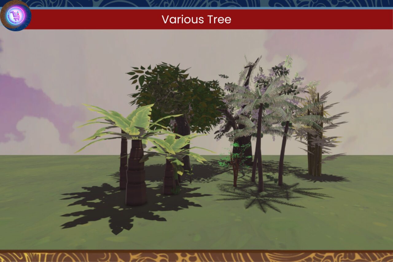 Various Nusantara Tree   3D Landscapes   Unity Asset Store