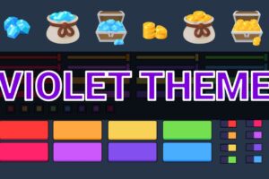 Violet Themed UI   2D GUI   Unity Asset Store