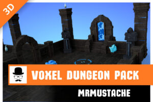Voxel Dungeon Pack   3D Dungeons   Unity Asset Store