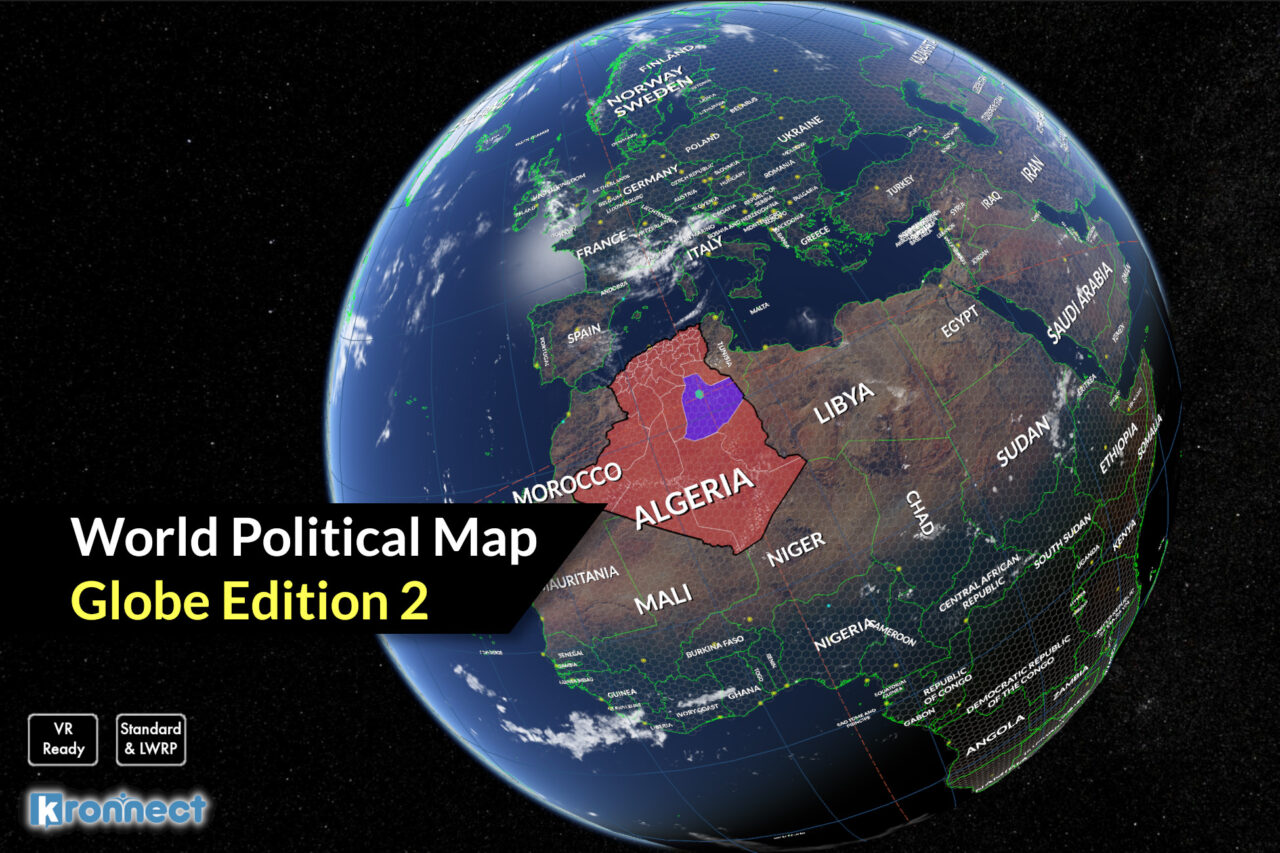World Map Globe Edition 2   GUI Tools   Unity Asset Store