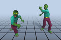 Unity Asset Soldier | 【無料】Zombie Monster Animations FREE：ゾンビやアンデッドの動きを再現するアニメーション集