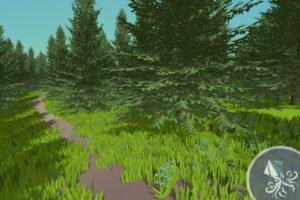 poly coniferous forest   3D Environments   Unity Asset Store
