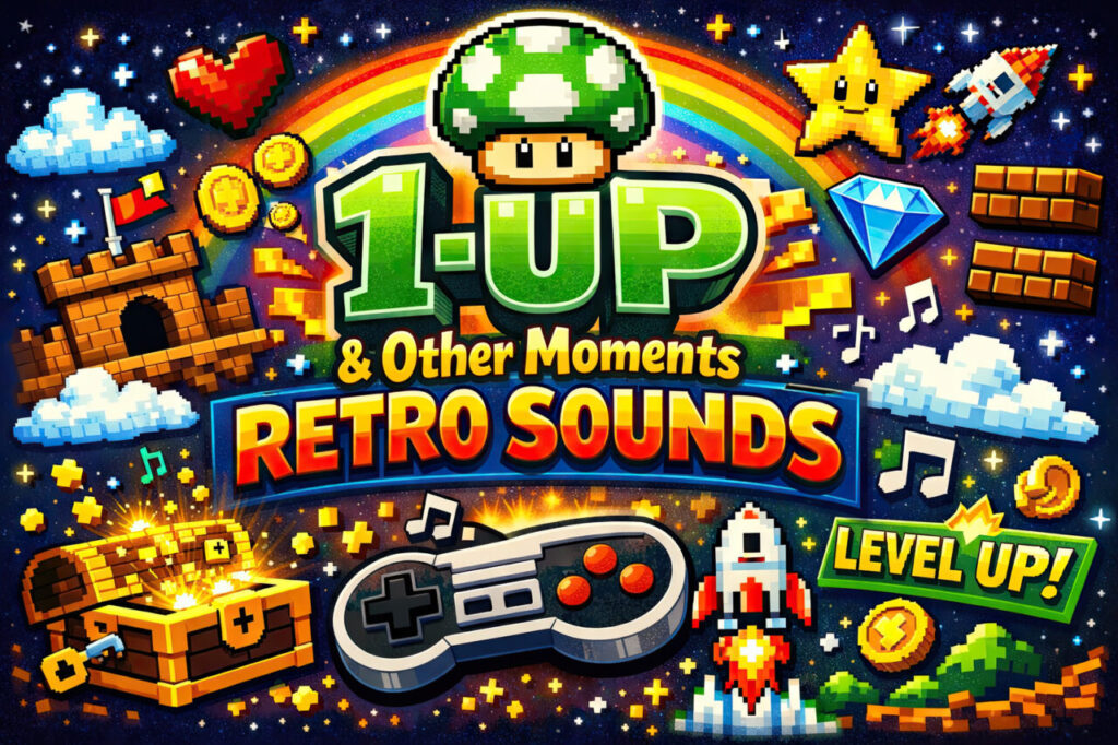 1 UP OTHER MOMENTS Retro Sounds   Audio Sound FX   Unity Asset Store