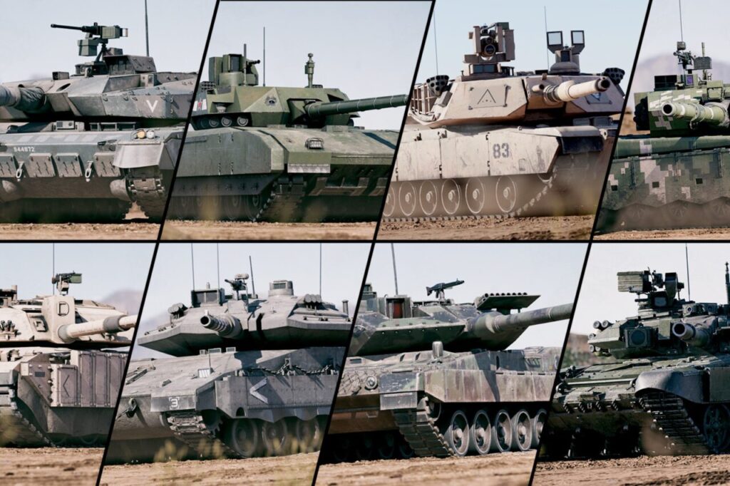 11 Tanks Modern Bundle   3D Land   Unity Asset Store