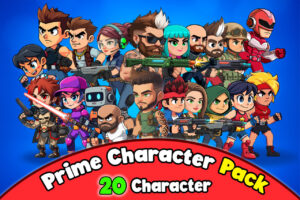 20 Prime Character Pack   2D Characters   Unity Asset Store