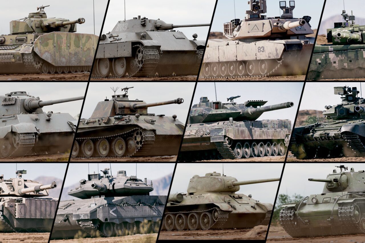 24 Tanks Ultimate Bundle   3D Land   Unity Asset Store