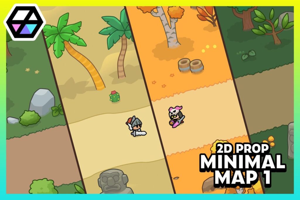 2D Props   Minimal Map 1   2D Environments   Unity Asset Store