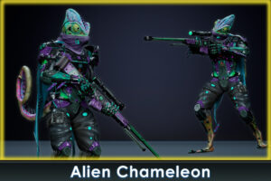 Alien Chameleon   3D Characters   Unity Asset Store