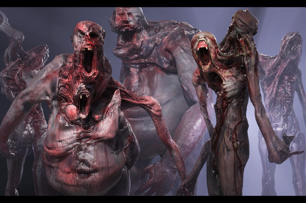 Alien Zombies Enemy Pack 1   3D Characters   Unity Asset Store
