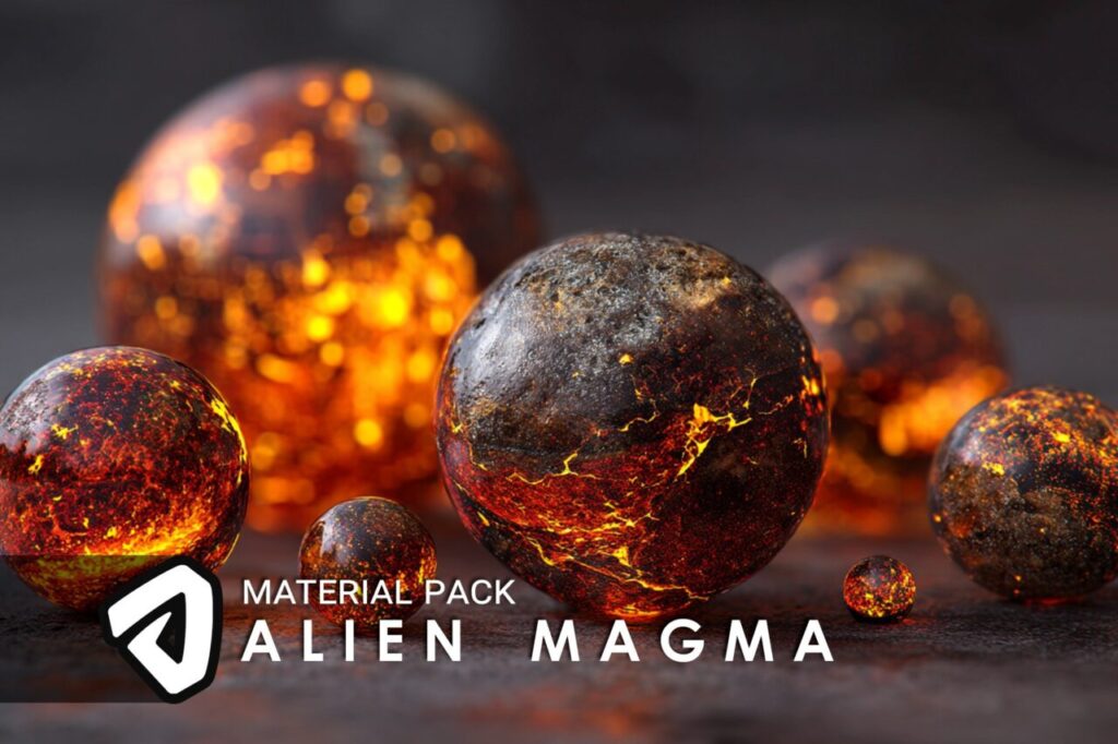 Alien Ground Materials   Magmatic   2D Nature   Unity Asset Store