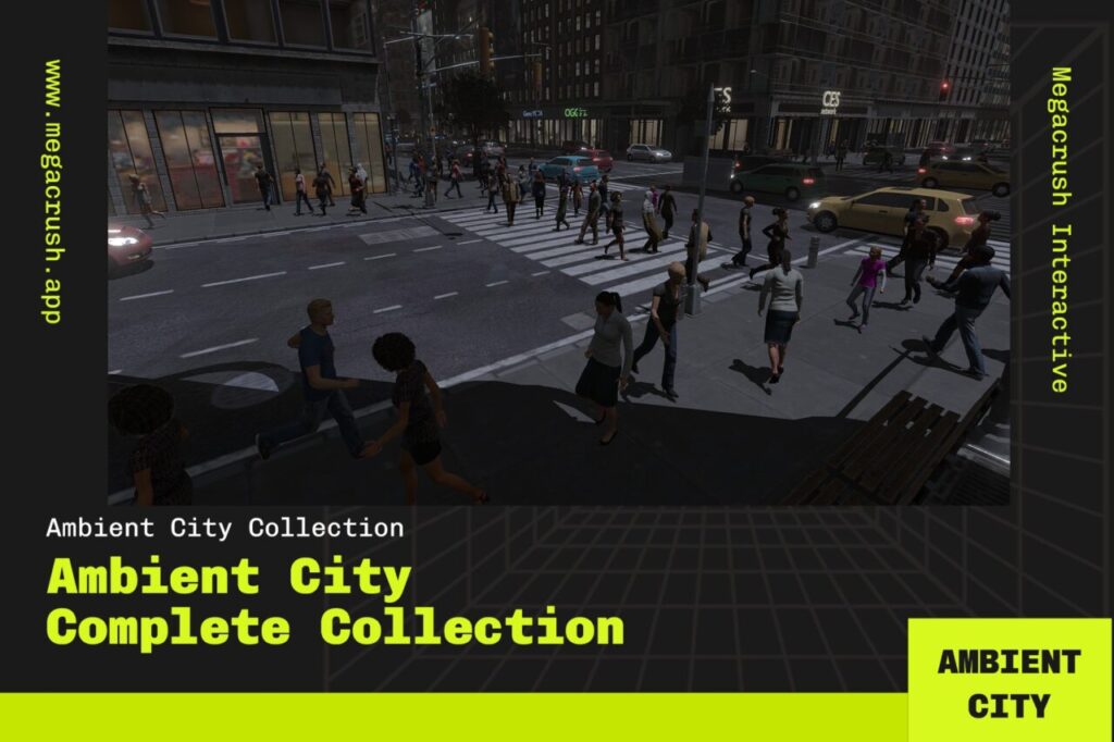 Ambient City Complete Bundle   3D Humanoids   Unity Asset Store