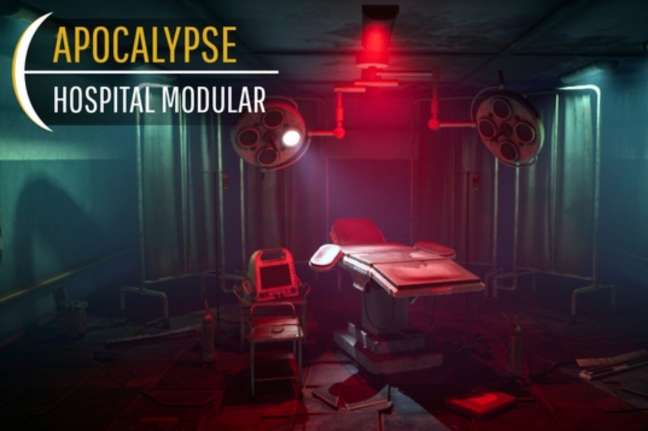 Apocalyptic Hospital Modular   3D Urban   Unity Asset Store