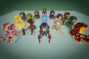 Bonk Smashy Stylized Fantasy Monster Rig Animation PixeliusVita   3D Creatures   Unity Asset Store