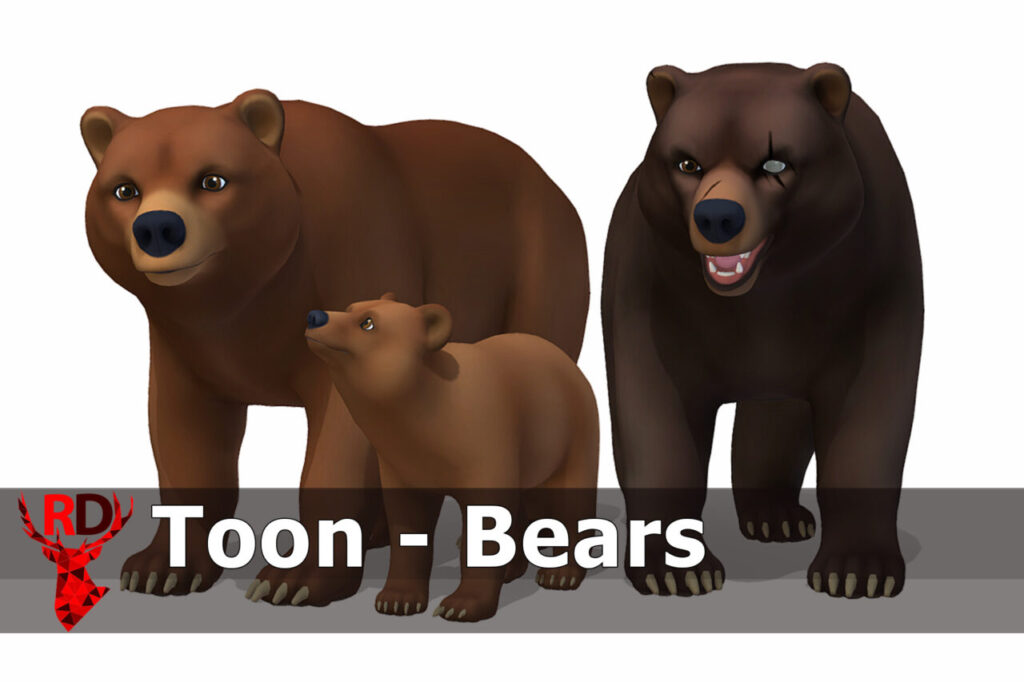 Cartoon   Bear   Characters   Unity Asset Store