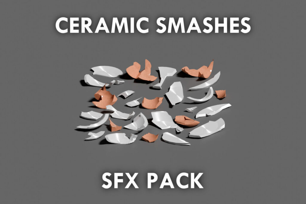 Ceramic Smashes   SFX Pack   Foley Sound FX   Unity Asset Store