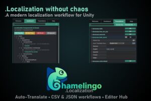 Chamelingo  Localization Workflow for Unity   Localization   Unity Asset Store