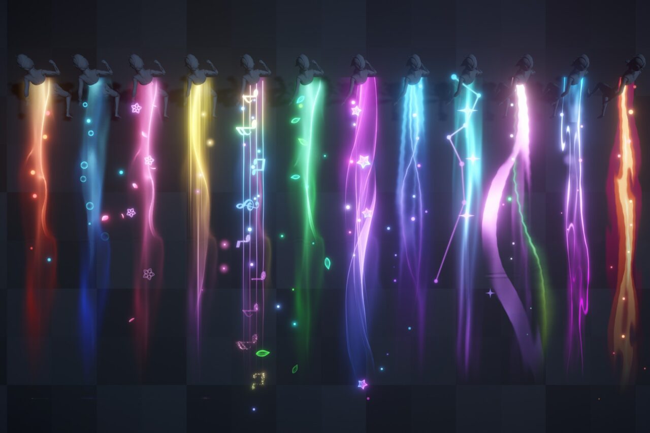Character Trail Effect VFX Particles Unity Asset Store
