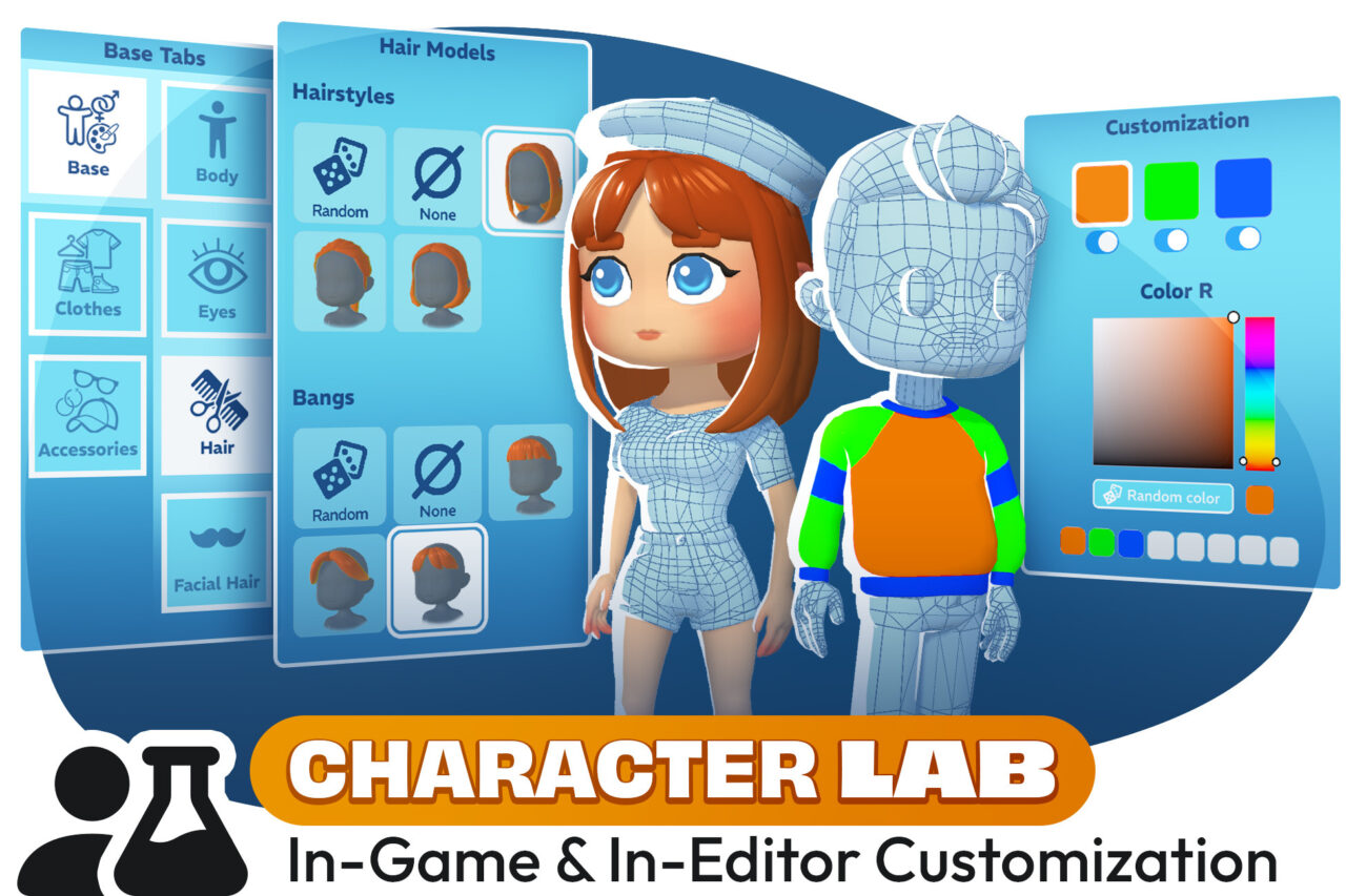 Character Lab   Utilities Tools   Unity Asset Store