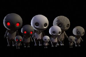 ChibiManiac8 Pack1   3D Creatures   Unity Asset Store