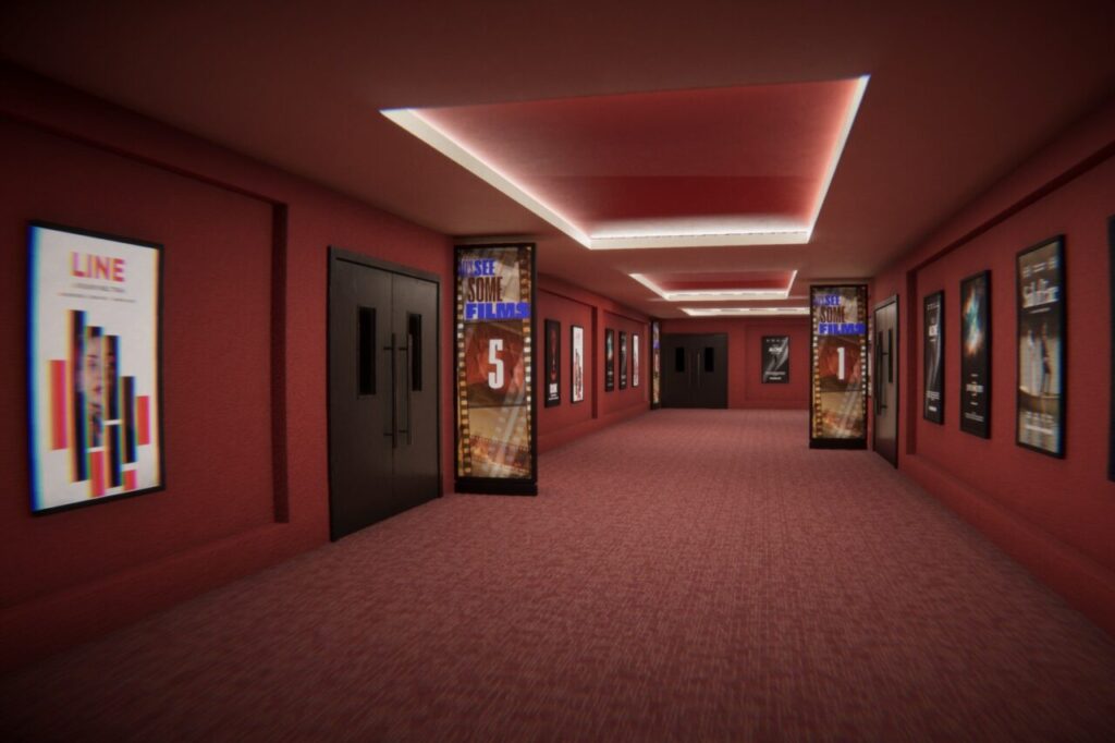 Cinema Lounge Theatre 3d Environment   3D Environments   Unity Asset Store
