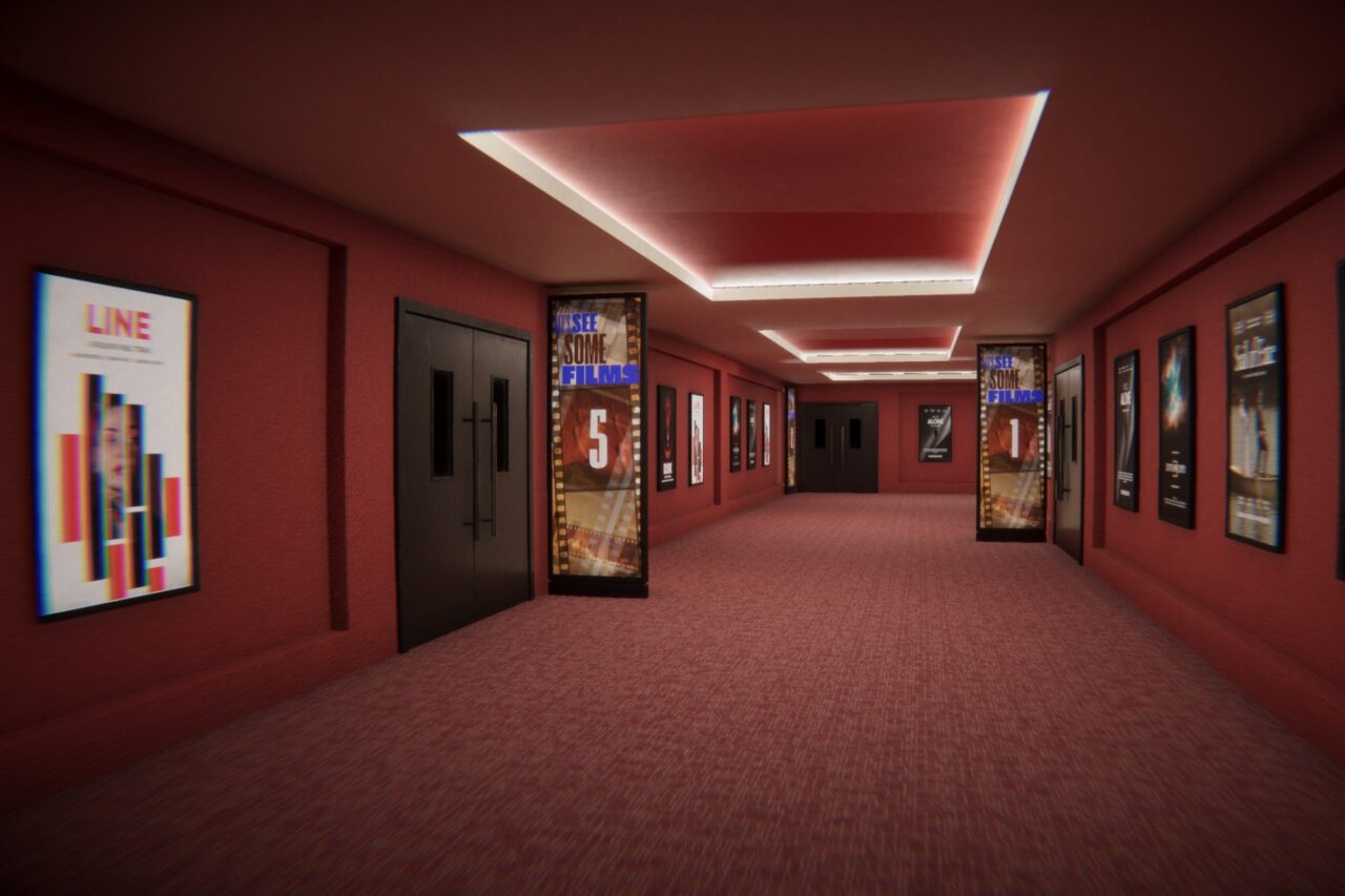 Cinema Lounge Theatre 3d Environment   3D Environments   Unity Asset Store