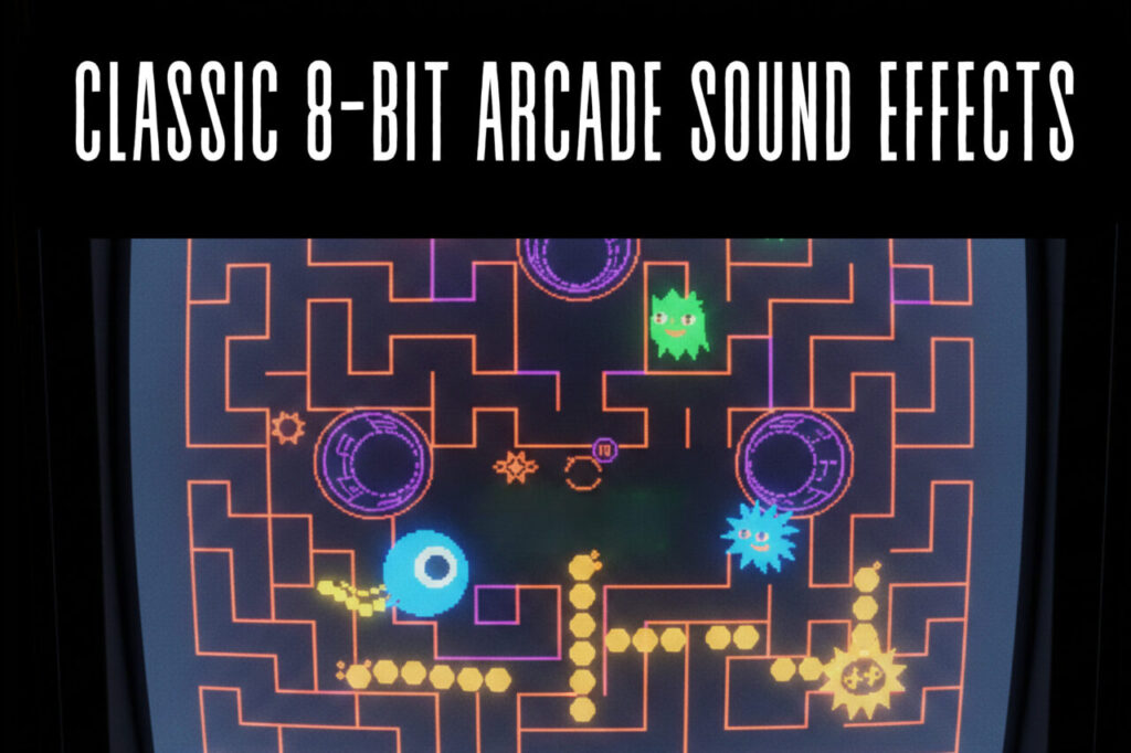 Classic 8 Bit Arcade SFX   Audio Sound FX   Unity Asset Store