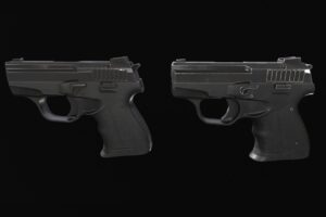 Compact Tactical Pistol   3D Guns   Unity Asset Store