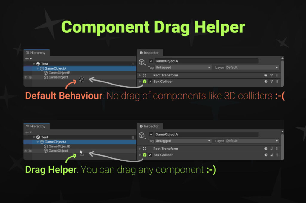 Component Drag Helper   Move   copy support for all components   Utilities Tools   Unity Asset Store