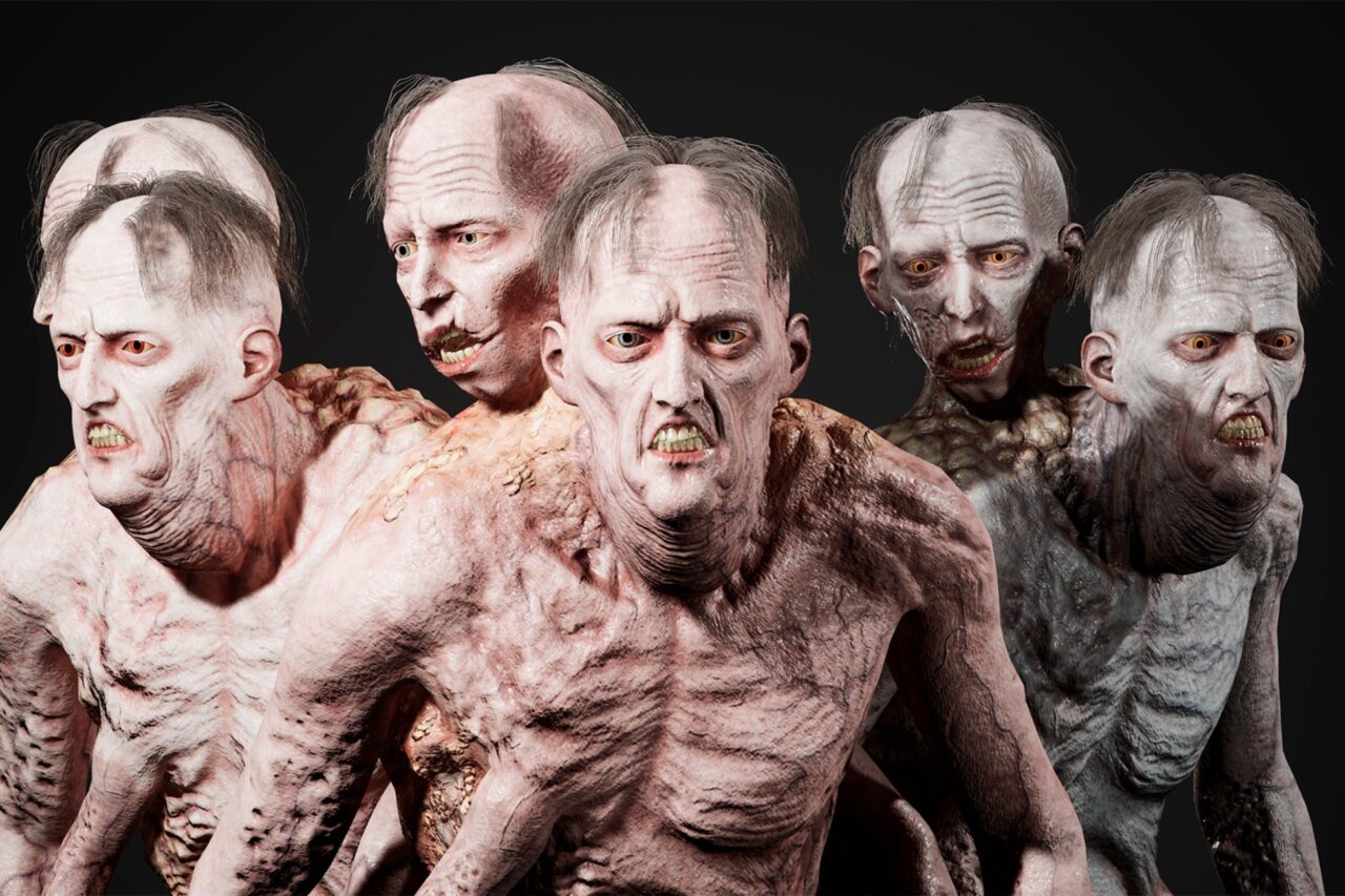 Creepy Mutant 1   3D Characters   Unity Asset Store