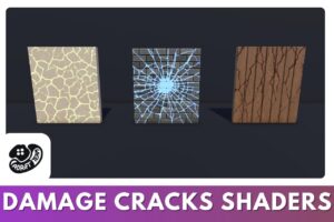 Damage Cracks Shaders   VFX Shaders   Unity Asset Store