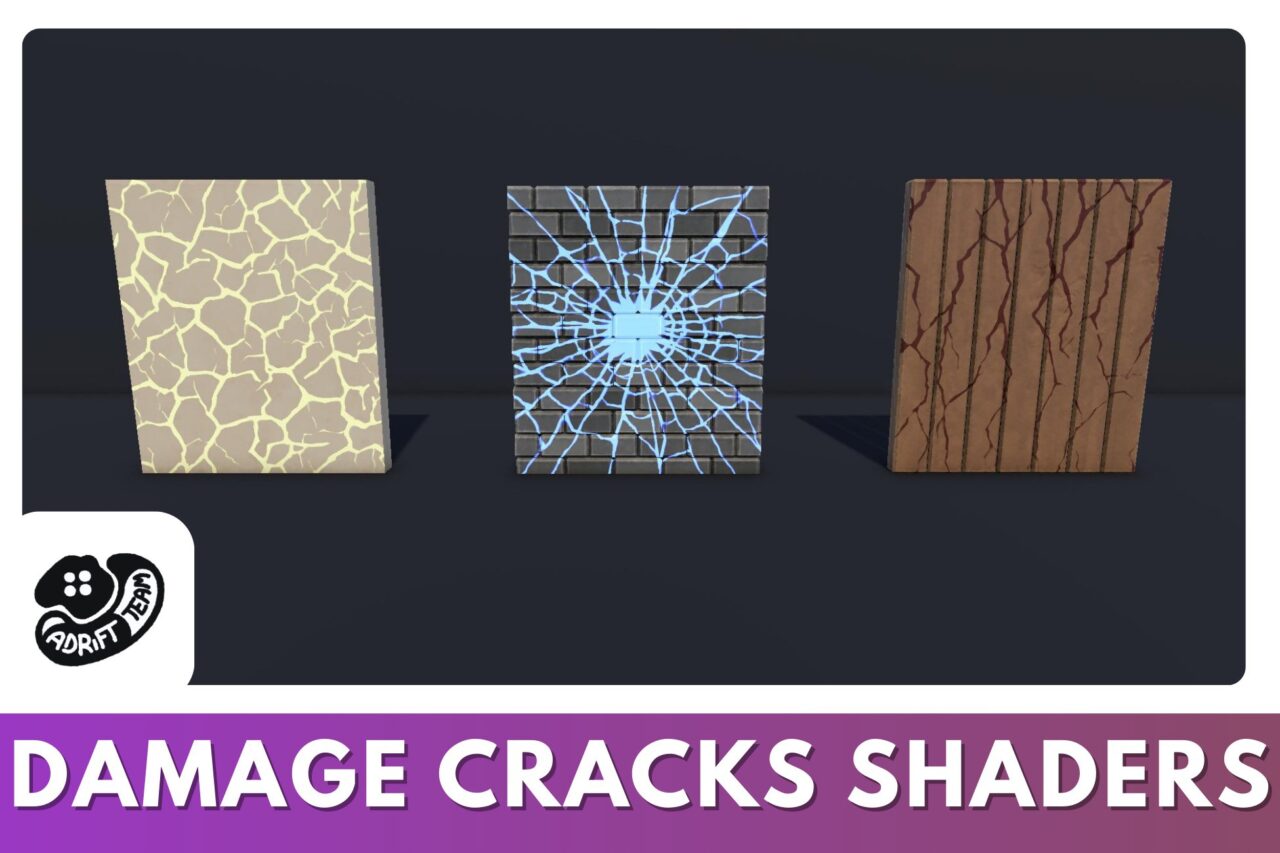 Damage Cracks Shaders VFX Shaders Unity Asset Store