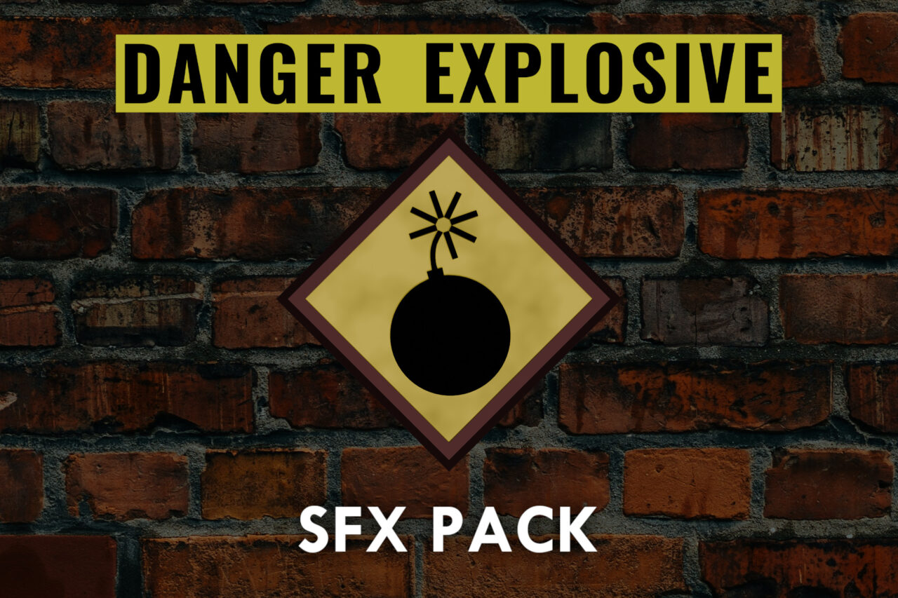 Danger Explosive SFX Pack Weapons Sound FX Unity Asset Store