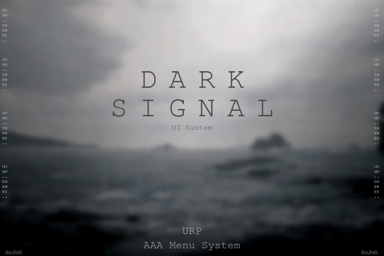 Dark Signal Ui System   GUI Tools   Unity Asset Store
