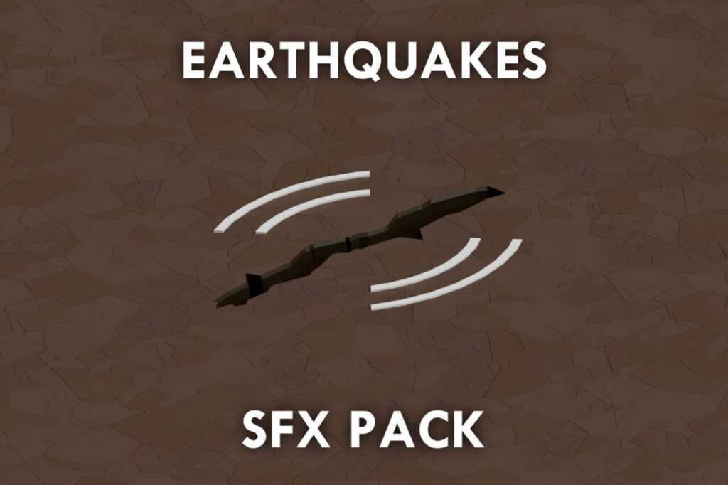 Earthquakes   SFX Pack   Audio Sound FX   Unity Asset Store