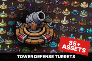 Elemental Tower Defense Turrets Pack Turrets TD Strategy PvE Base Defense   2D   Unity Asset Store
