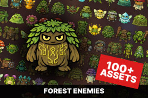 Forest Nature Creatures Enemies Pack Fantasy RPG Tower Defense Survival Games   2D   Unity Asset Store