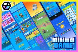 GUI Pro Minimal Game Blue   2D GUI   Unity Asset Store