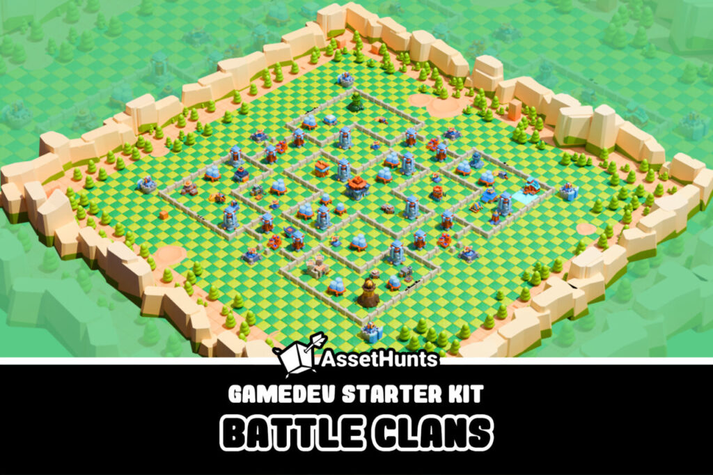 GameDev Starter Kit Battle Clans   3D Environments   Unity Asset Store