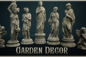 Garden Decor   3D Historic   Unity Asset Store