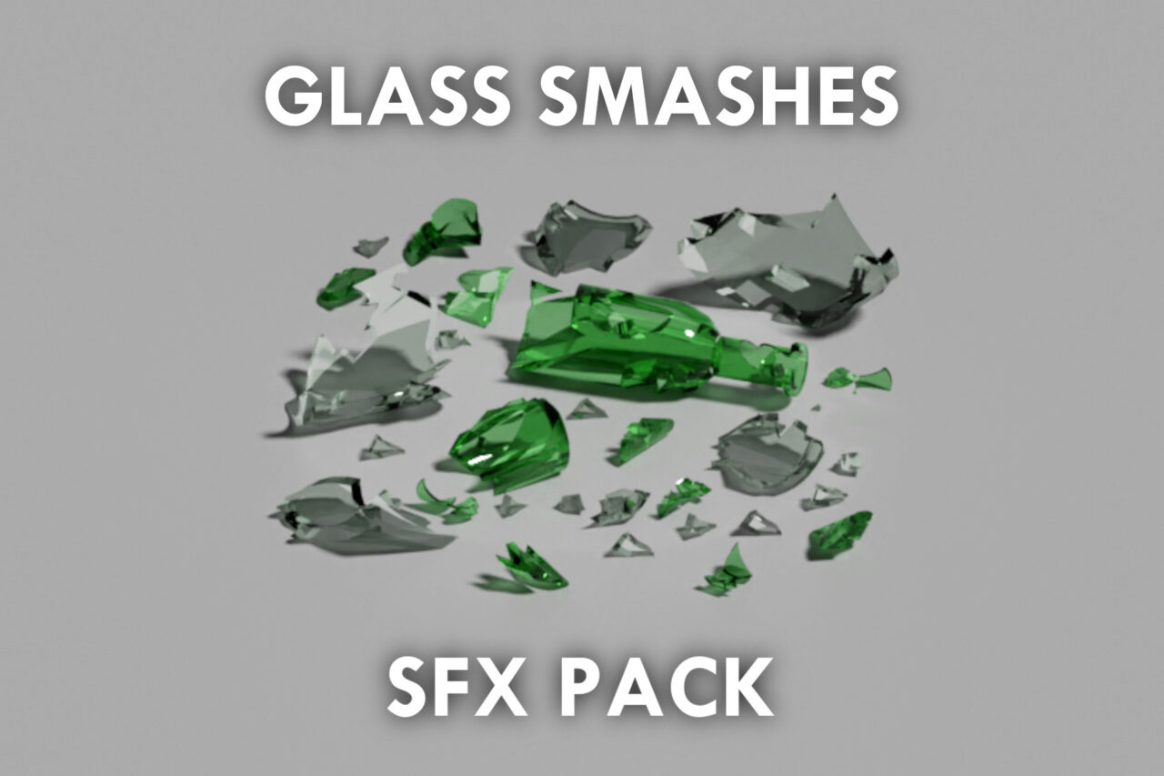 Glass Smashes SFX Pack Foley Sound FX Unity Asset Store