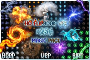 HQ Flipbook VFX 256 Effects   Magic Fire RPG   URP HDRP BIRP   VFX Particles   Unity Asset Store