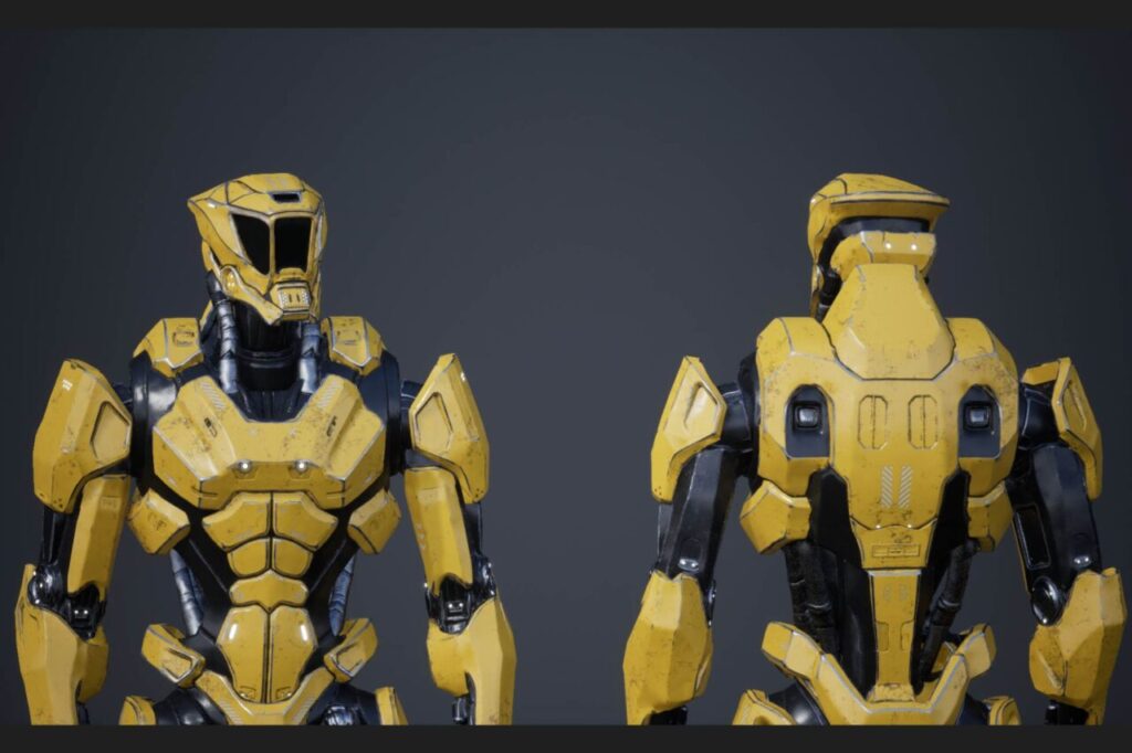 Humanoid Robot 2   3D Robots   Unity Asset Store