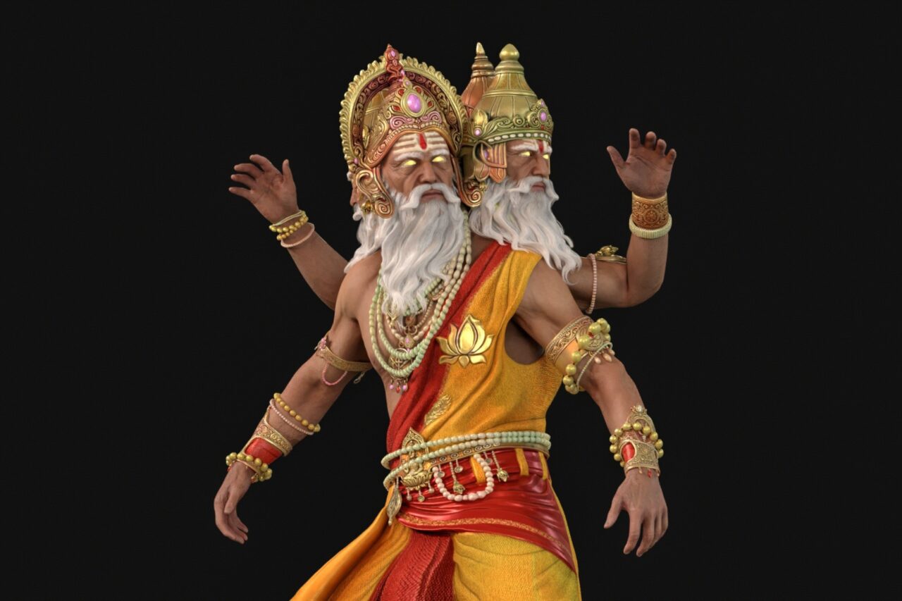 Indian God Brahma   Characters   Unity Asset Store