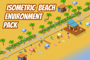 Isometric Beach Environment Pack   2D Environments   Unity Asset Store
